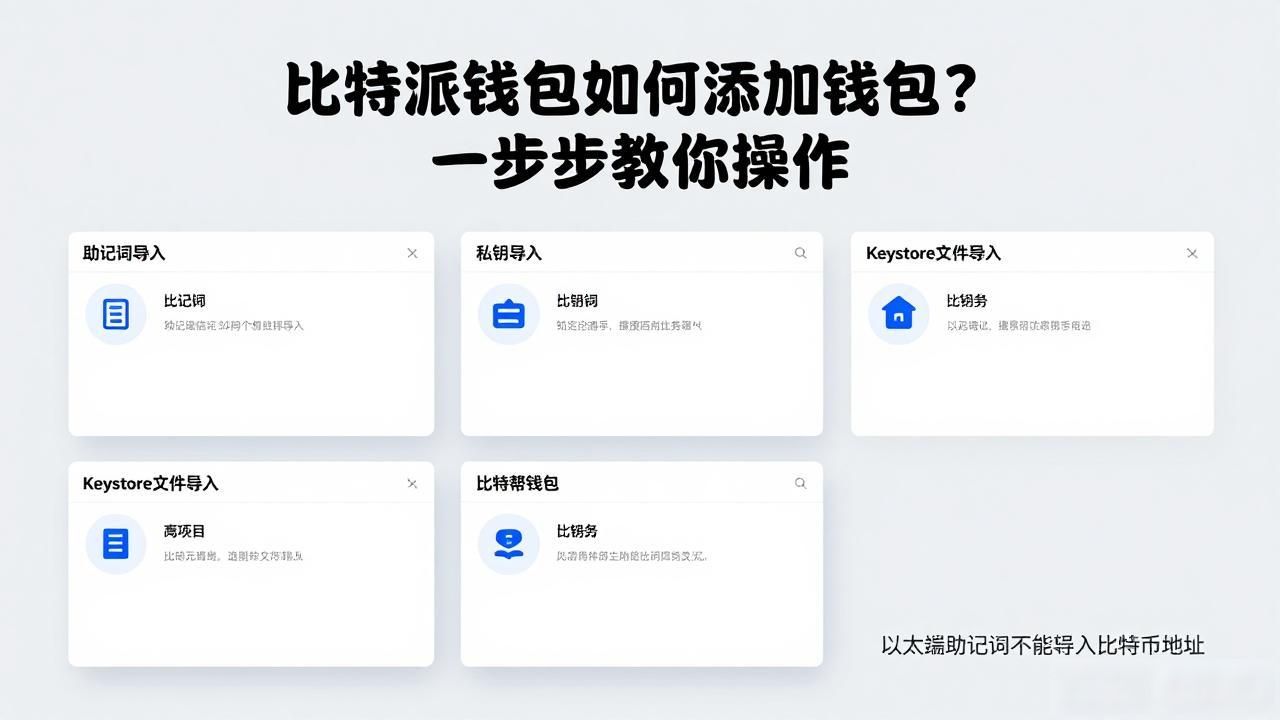 比特派钱包如何添加钱包？一步步教你操作