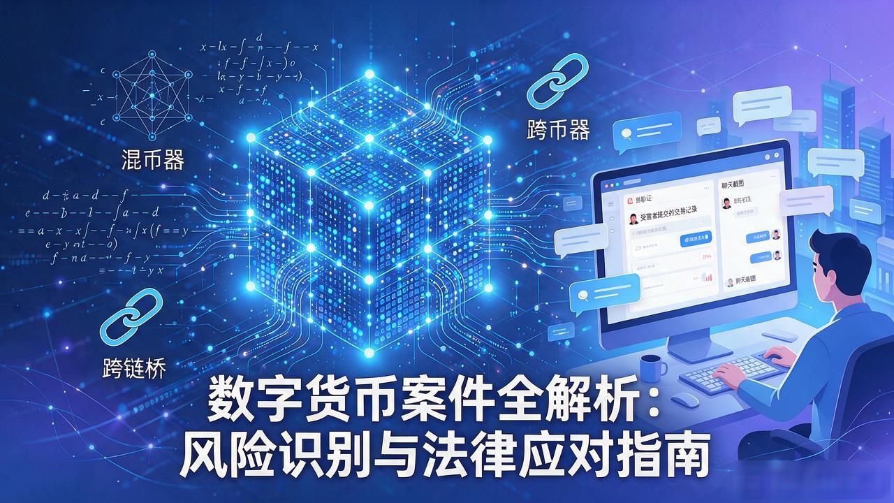 数字货币案件全解析：风险识别与法律应对指南