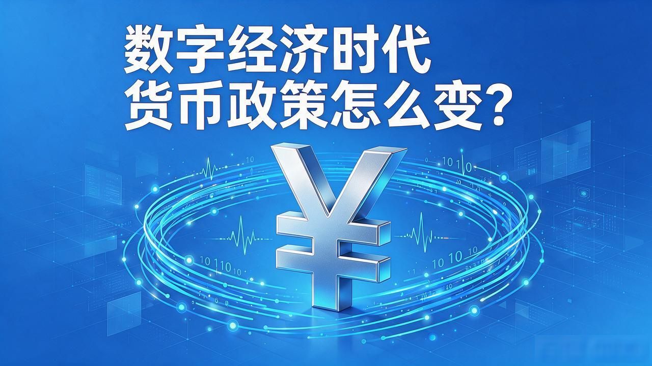 数字经济时代货币政策怎么变？央行数字人民币影响多大？