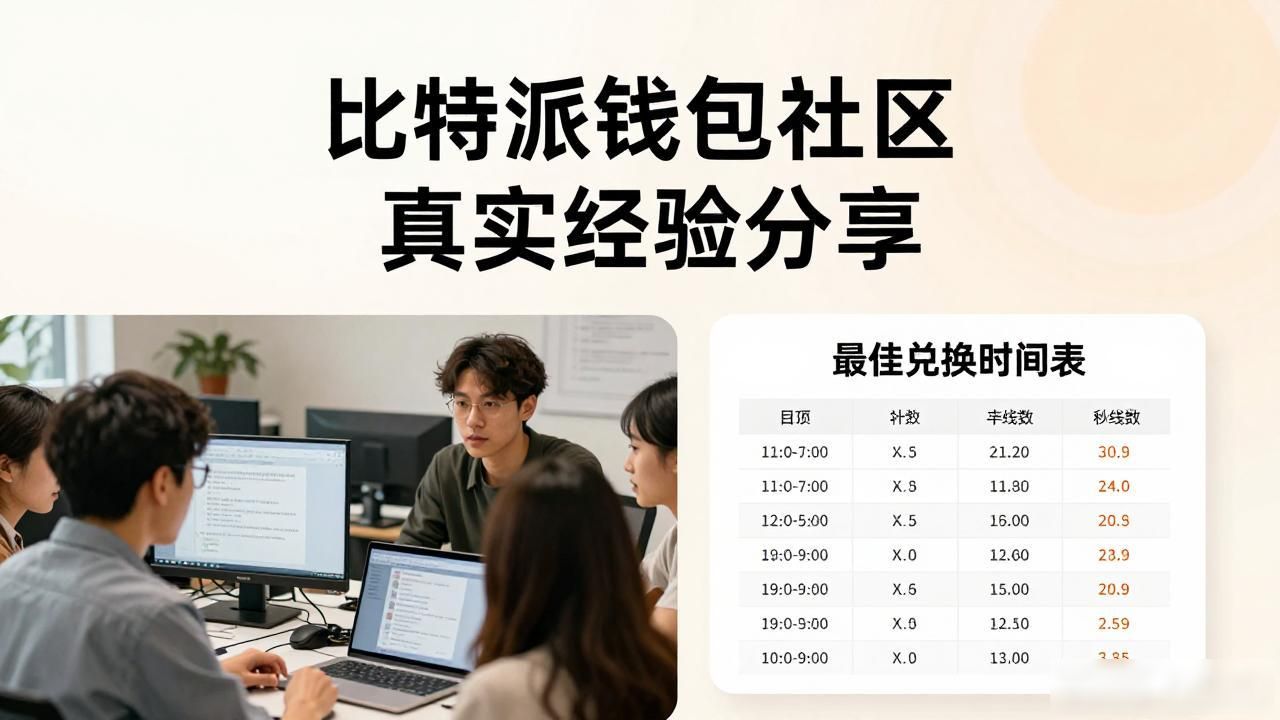 比特派钱包社区真实经验分享