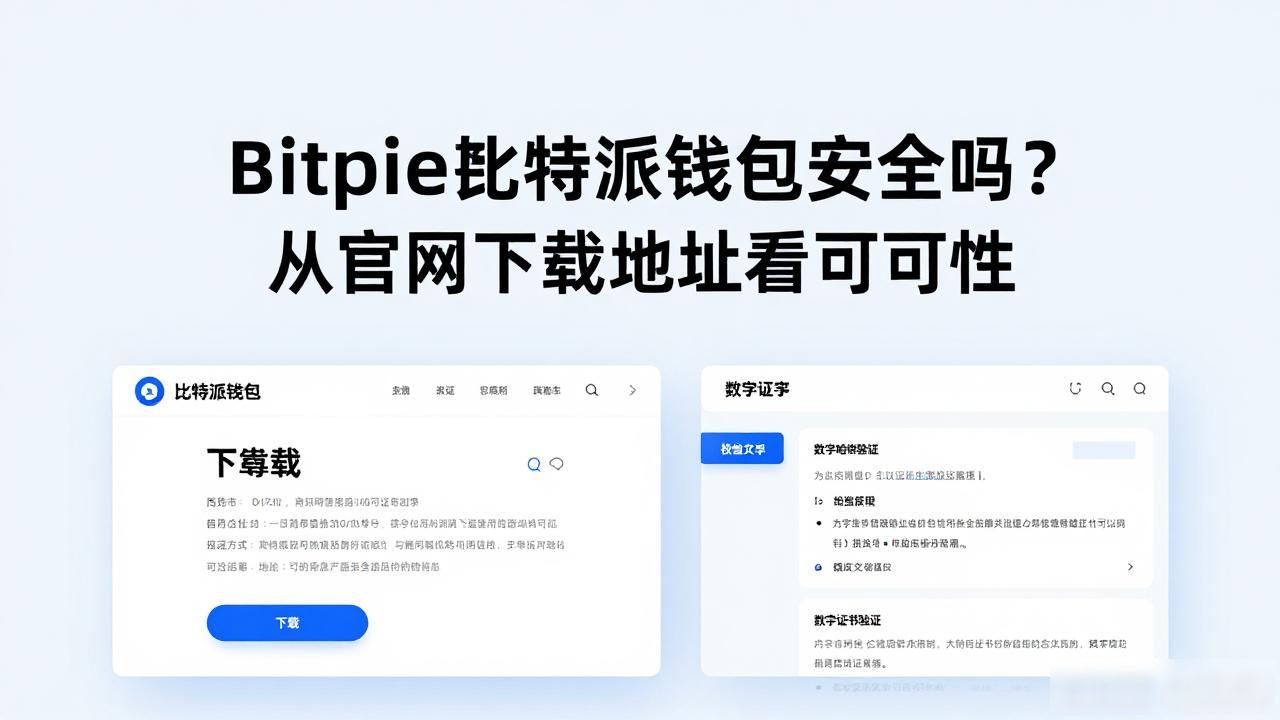 Bitpie比特派钱包安全吗？从官网下载地址看可靠性