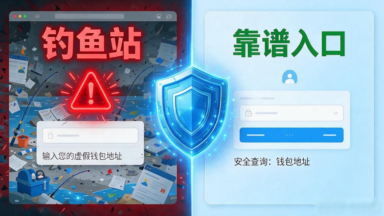 搜数字货币钱包查询网址出来一堆钓鱼站？这几类入口才靠谱