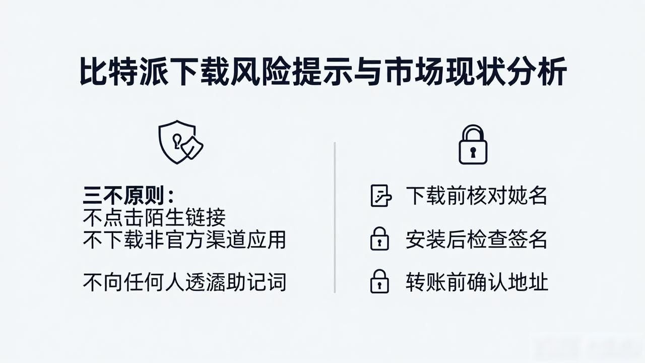比特派下载风险提示与市场现状分析