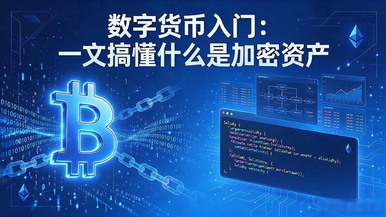数字货币入门：一文搞懂什么是加密资产